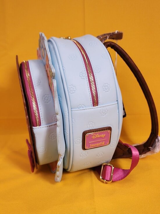 Loungefly Disney Bambi Thumper Flower Group Portrait Figural Mini Backpack NEW main image 10